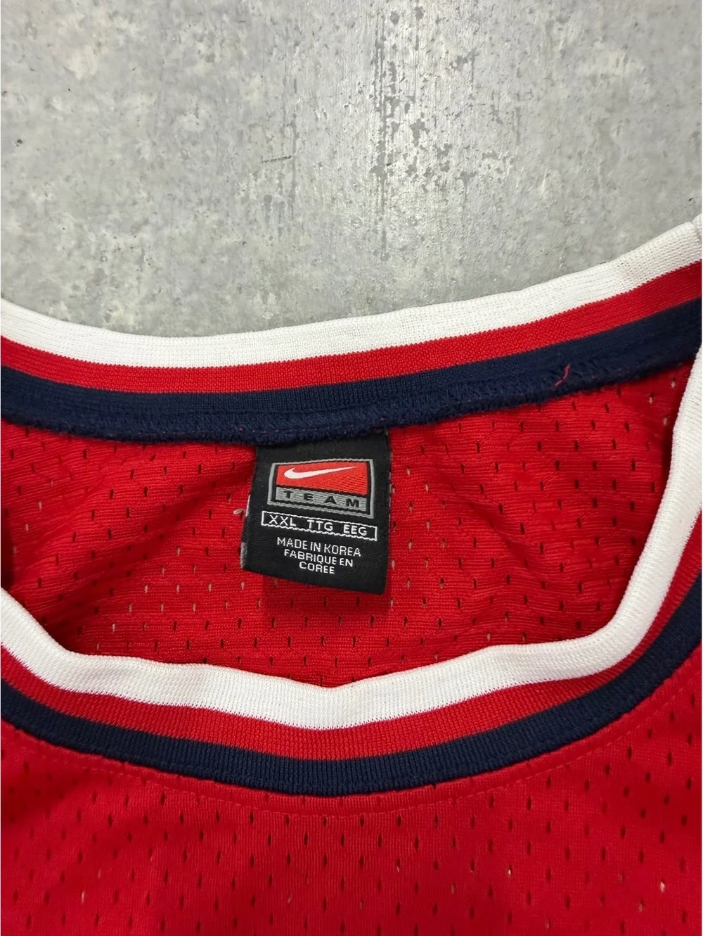 Vintage Nike LA Clippers Lamar Odom 7 Jersey Red Y2K NBA